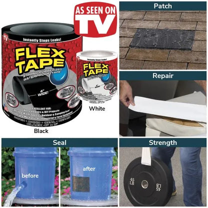 Cinta Flex Tape® l 2 x 1 l Paga 1 Lleva 2 + Envío Gratis 🎁