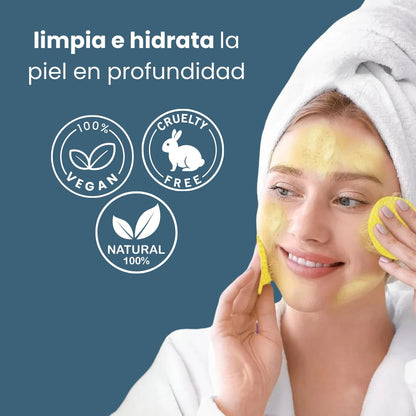 Limpiadores de ácido kójico y cúrcuma + Ebook planificador de Skin Care